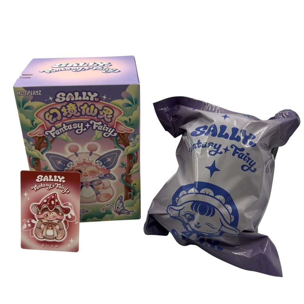 Hotplayz SALLY Fantasy Fairy Mushroom Spirit Plush Figure Confirmed Blind Box